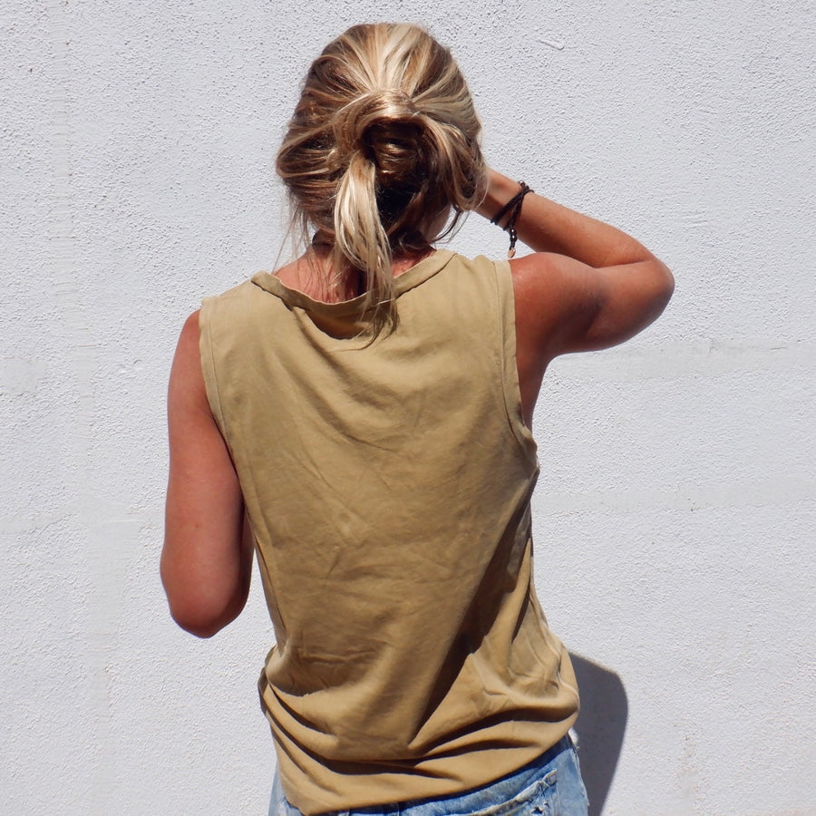 Muscle Tank - Gold