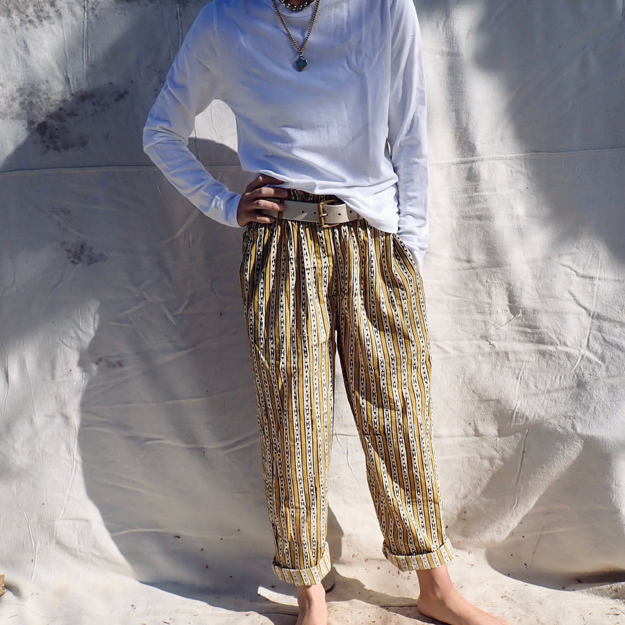 Cotton Trousers - Tribal