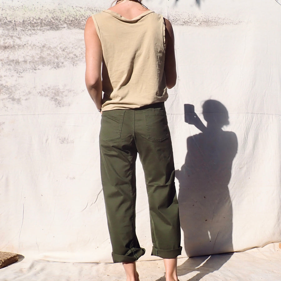 Harpeth Gusset Cargo Pants - Khaki