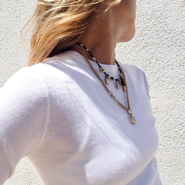 Long Slim Tee - Cream