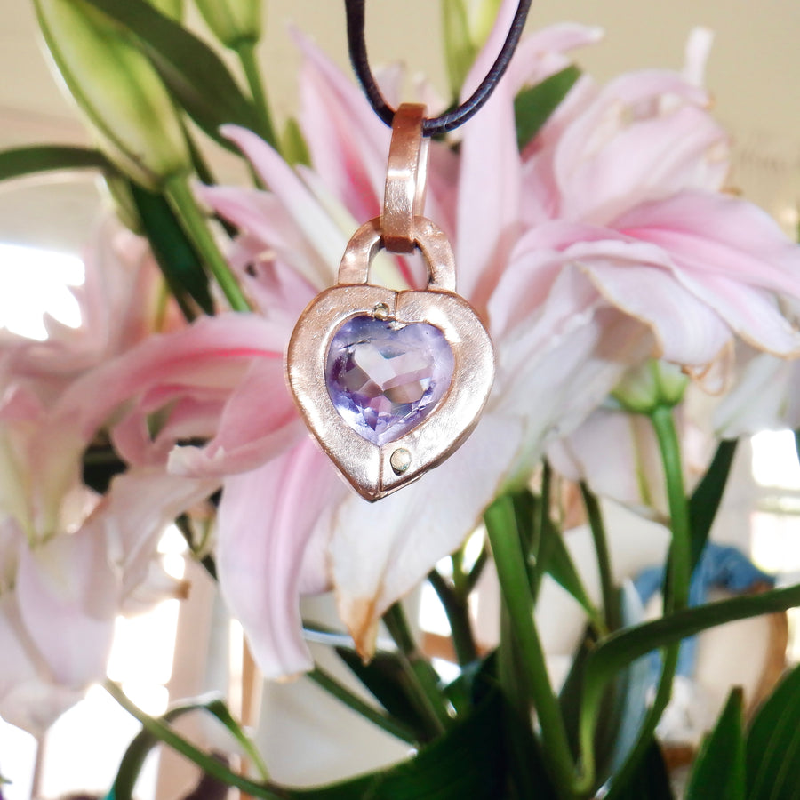 Heart Locket - Rose de France