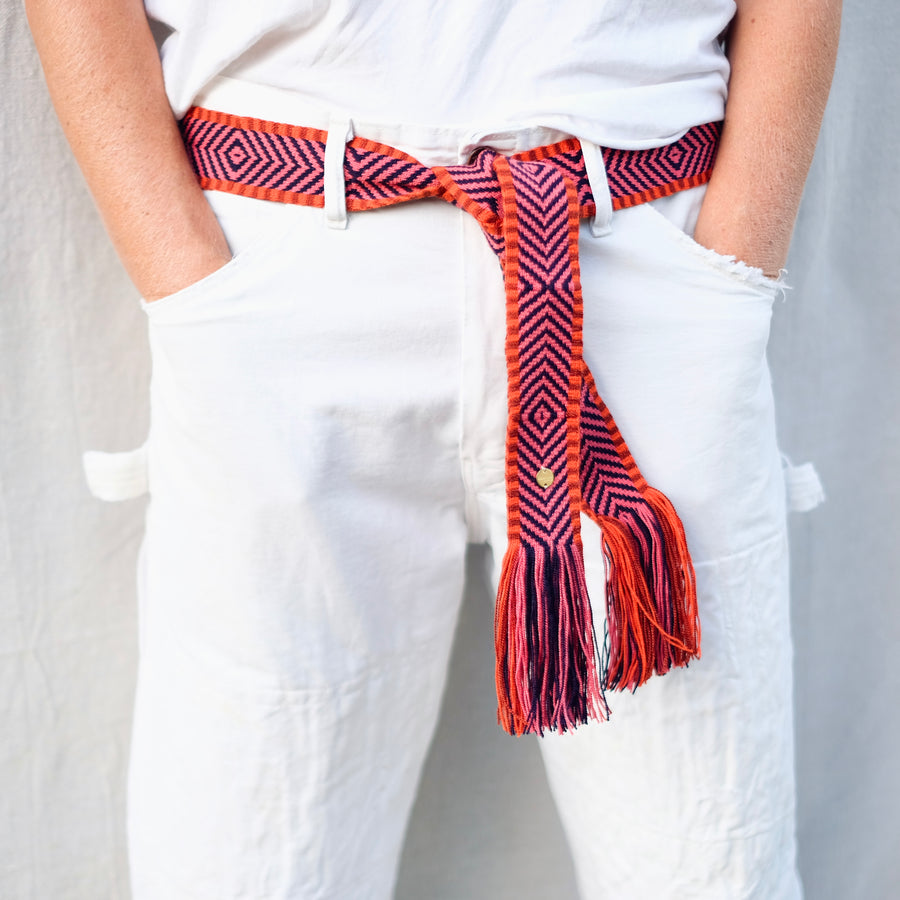 Belt with Fringes