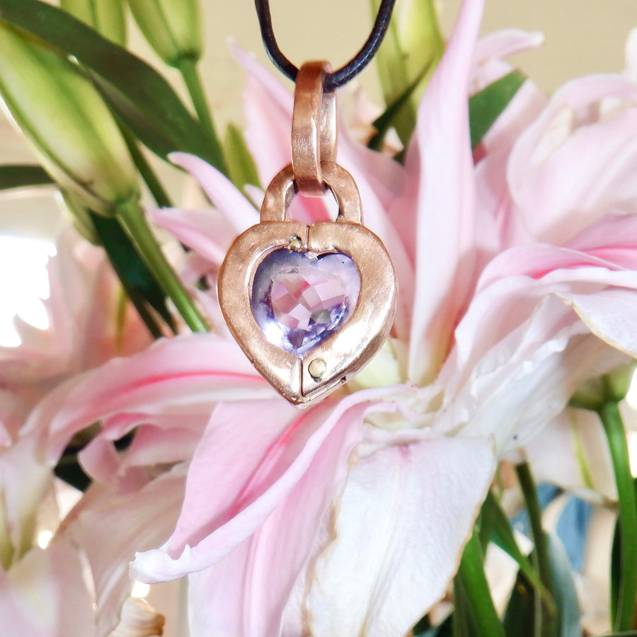 Heart Locket - Rose de France