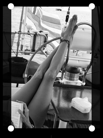 Photo Print - Legs On Boat