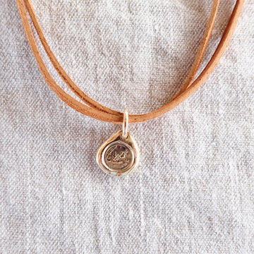 Forget Me Not Charm - Yellow Gold