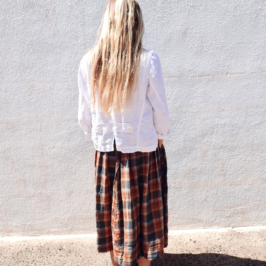 Manon Skirt - October Plaid