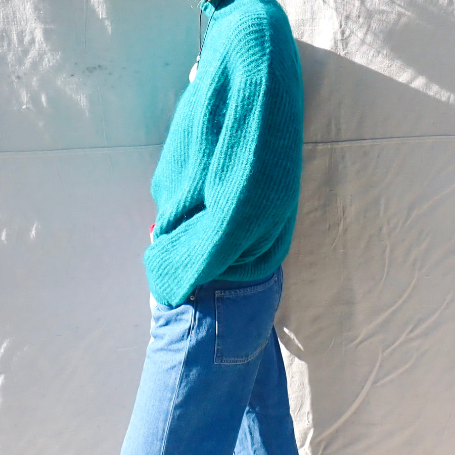 Pull East Sweater - Duck Blue