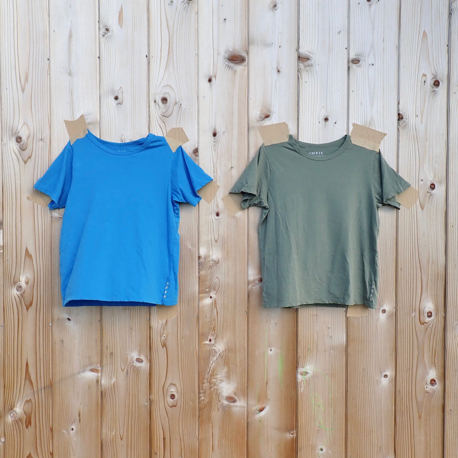 Basic Crop Tee - Vetiver