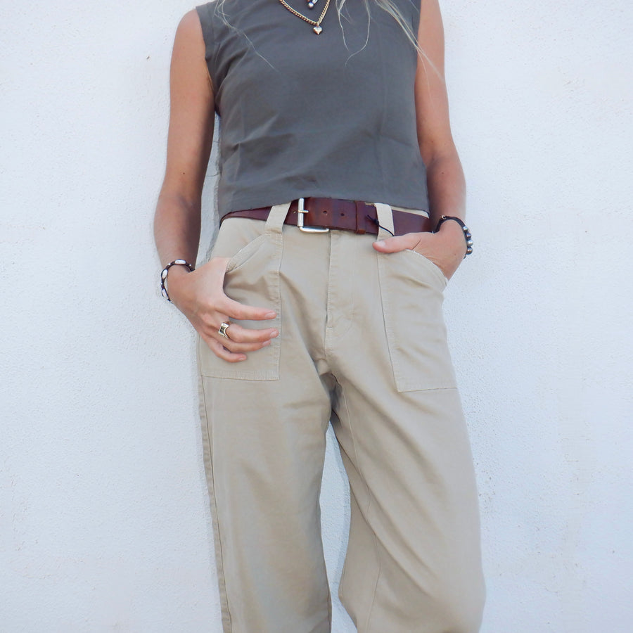 Georgetown Cargo Pants - Beige