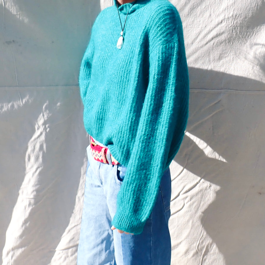 Pull East Sweater - Duck Blue