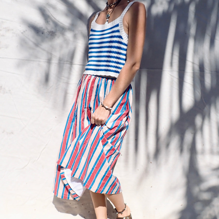 Skirt- Simon Stripes