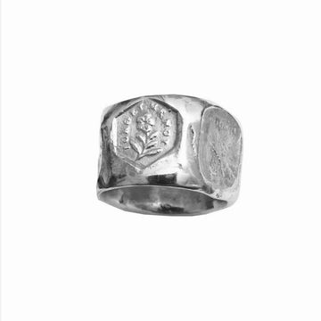 Intaglio Ring - Silver