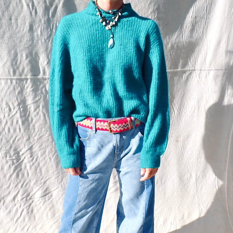 Pull East Sweater - Duck Blue