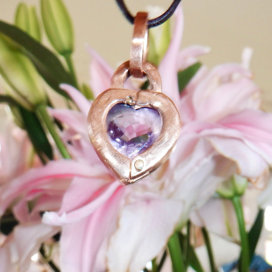 Heart Locket - Rose de France