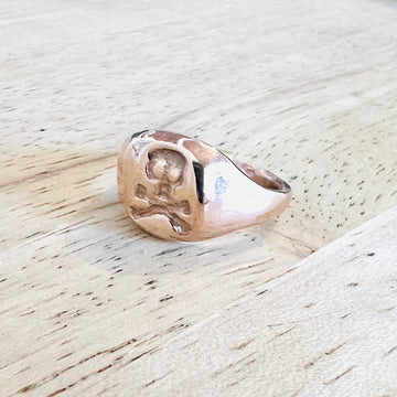 Skull Ring - Rose Gold