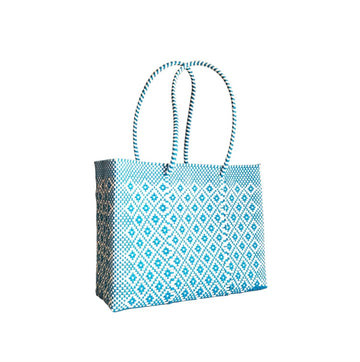 Mercado bag- turquoise diamond