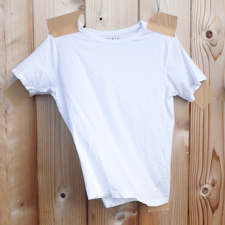 Basic Crop Tee - White