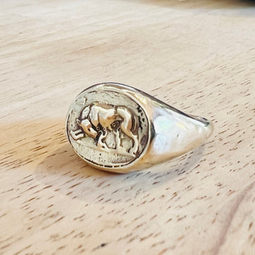 Romulus & Remus Ring - Yellow Gold