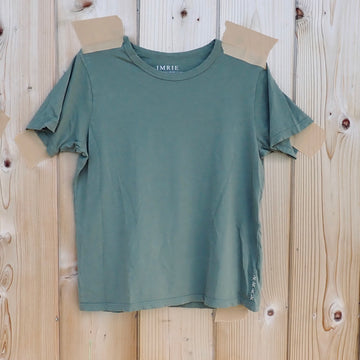 Basic Crop Tee - Vetiver