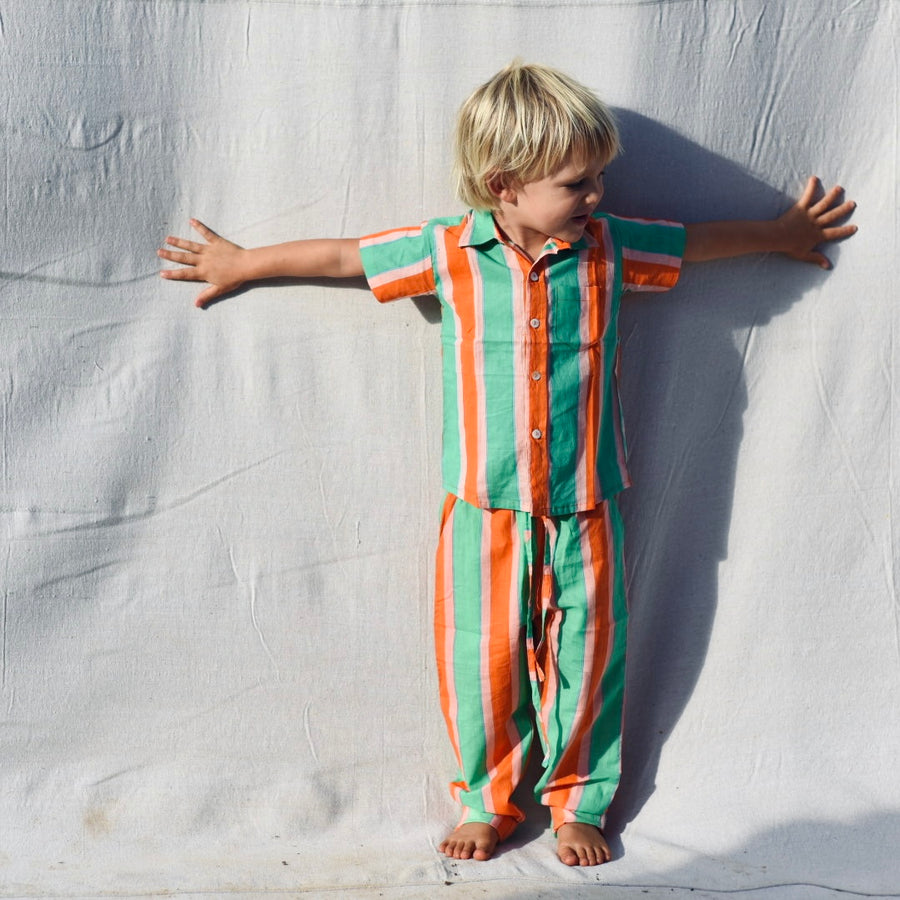 Kids Printed Pants - Manon Stripes
