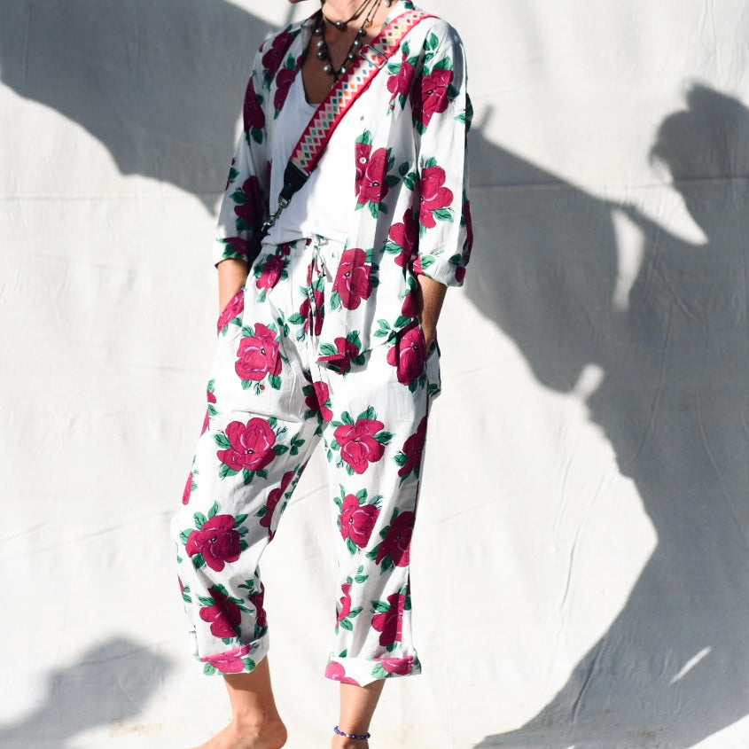 Pyjama Top - Max Flowers