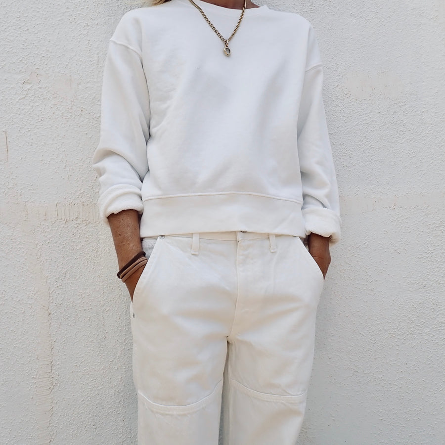 Billie Field Pant - Eggshell