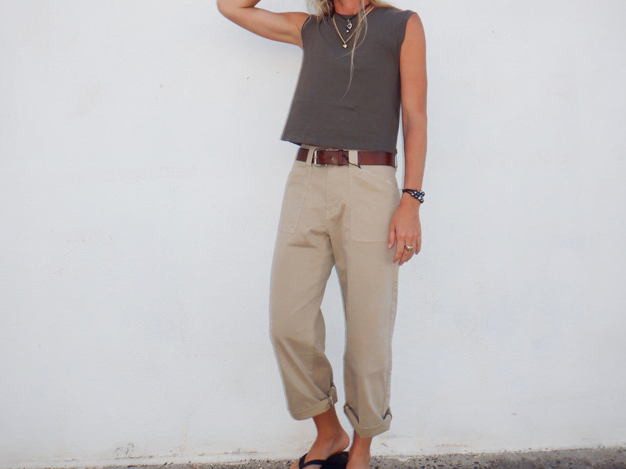 Georgetown Cargo Pants - Beige