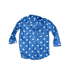 Buttondown Shirt - Indigo Dot