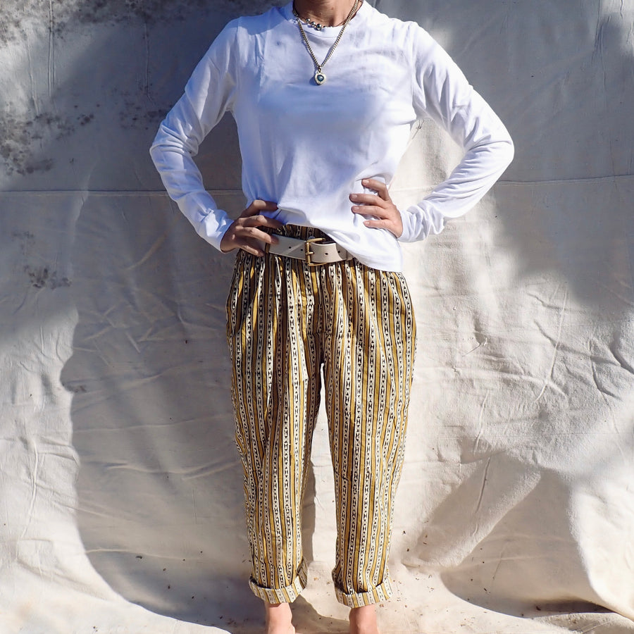 Cotton Trousers - Tribal