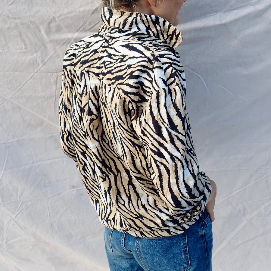 Buttondown Shirt - Tiger Print