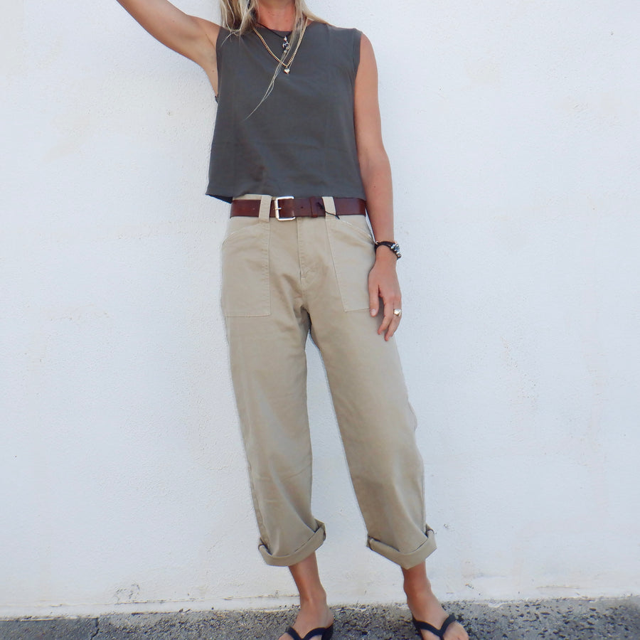 Georgetown Cargo Pants - Beige