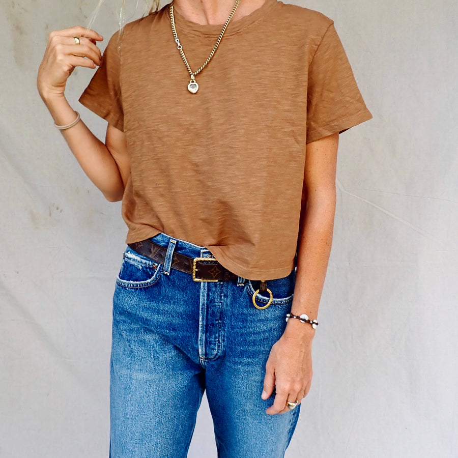 Crop Tee - Acorn