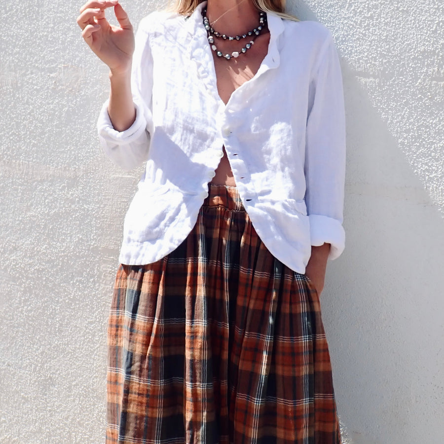 Manon Skirt - October Plaid