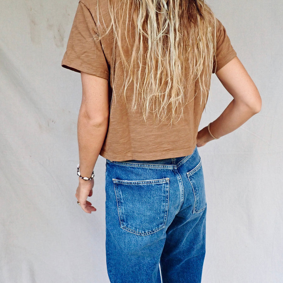 Crop Tee - Acorn