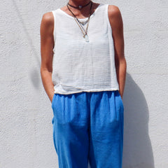 Organic reversible gauze tank- salt