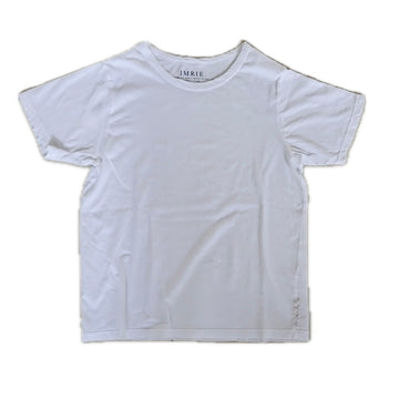 Basic Crop Tee - White