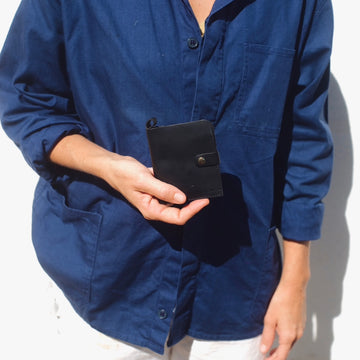 Rivet Pocket Wallet - Black
