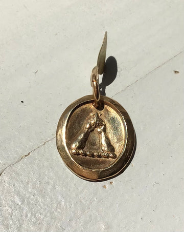 Poseidon Pendant - YellowGold