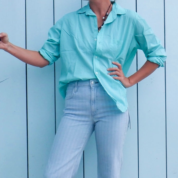 Eileen Featherweight Shirt - Spearmint