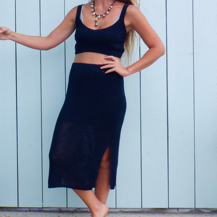 Harper Tank - Navy