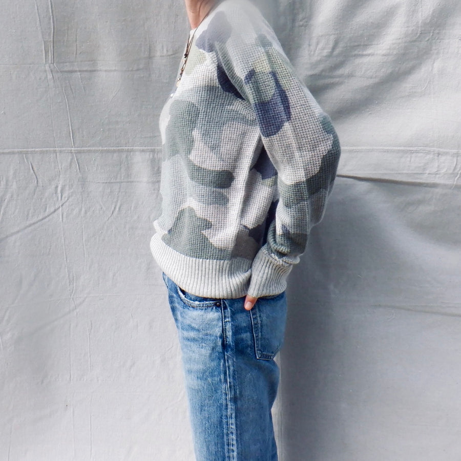 Waffle Sweatshirt - Camo