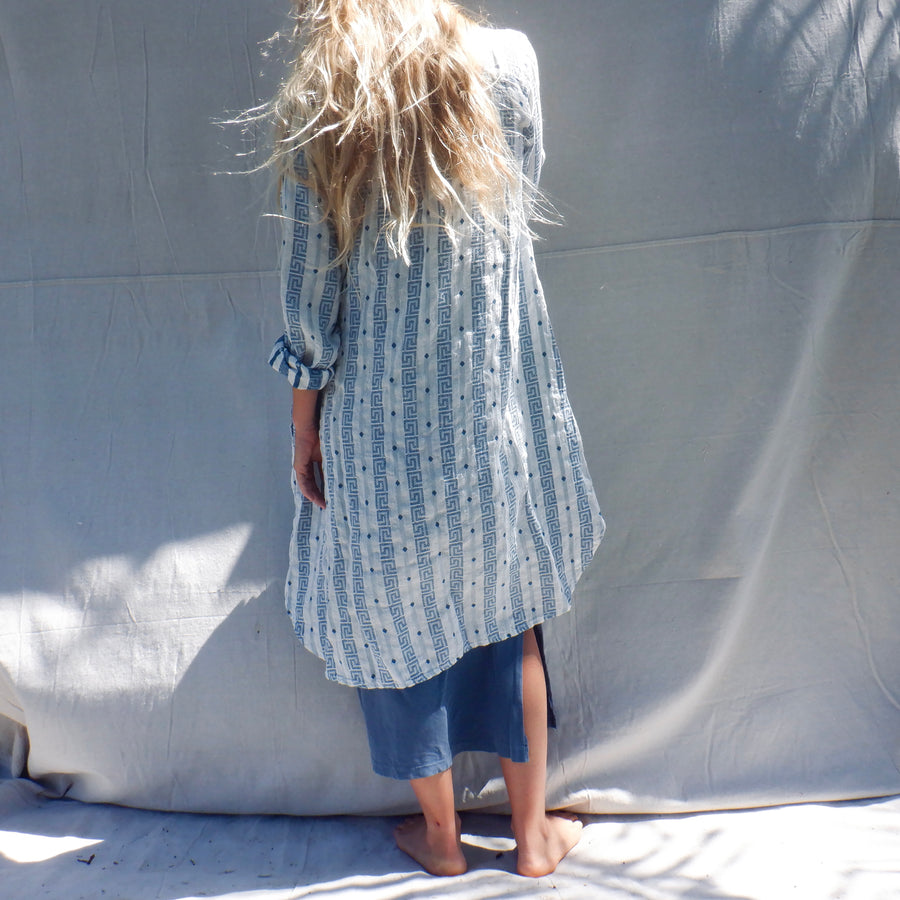 Lara Dress - Blue Wash