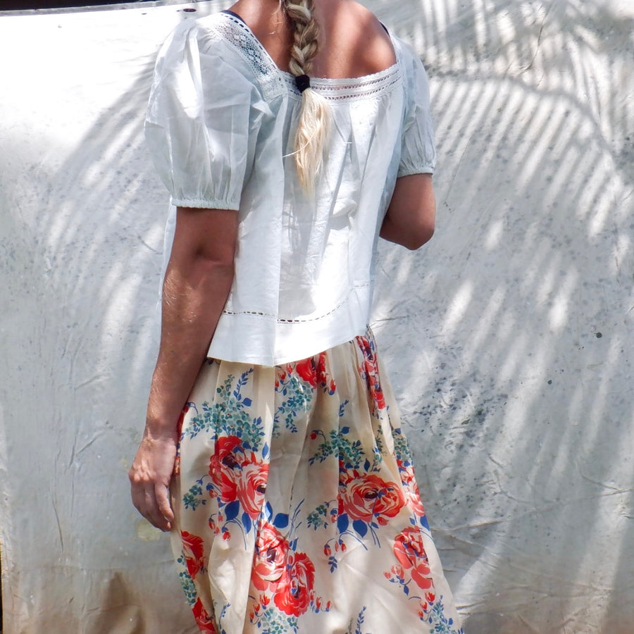 The Treasure Top - White