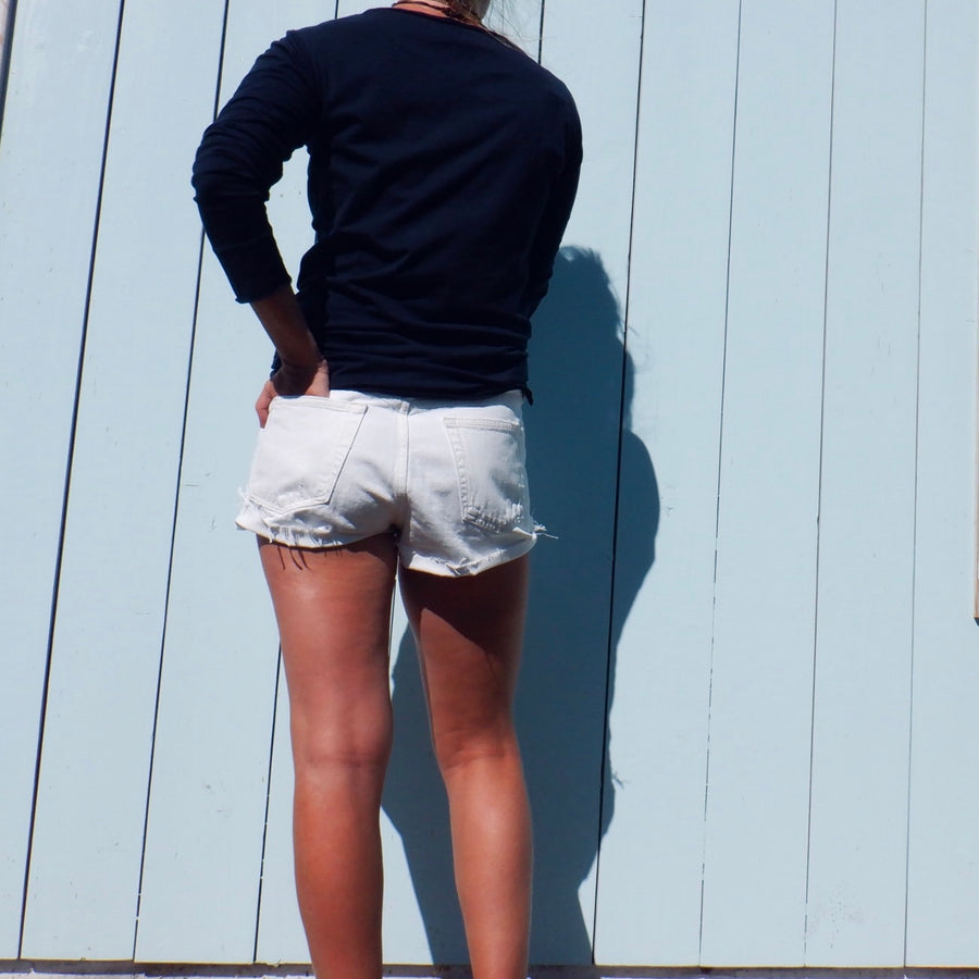 Parker Cutoff - White