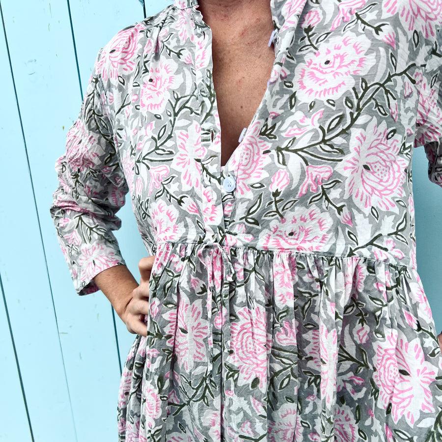 Dress - Pink Floral