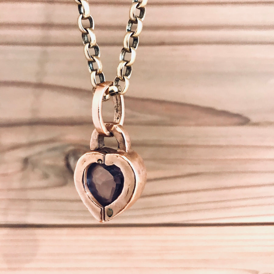 Heart Locket - Rose de France