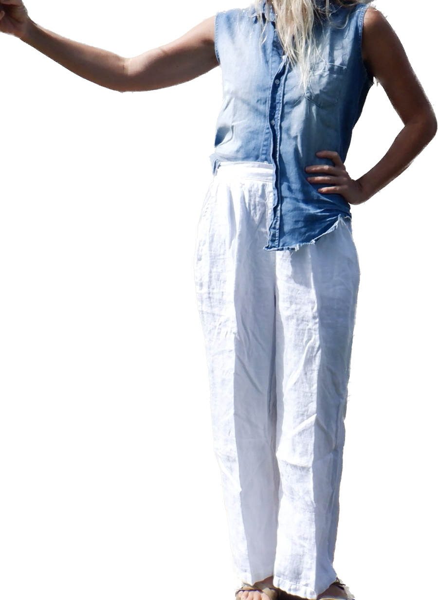 Tess Pant - White
