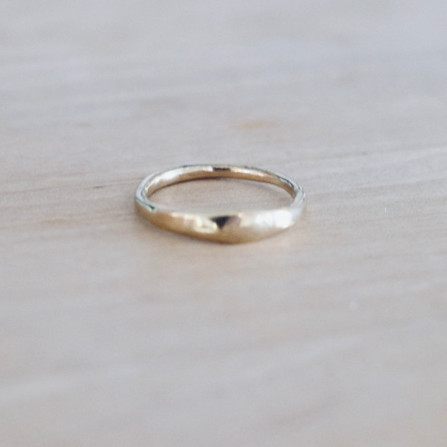 Stacker Ring - Yellow Gold