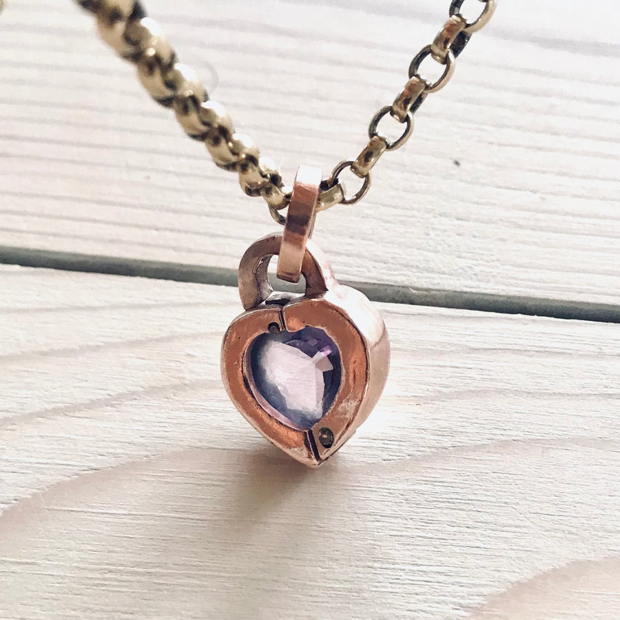 Heart Locket - Rose de France