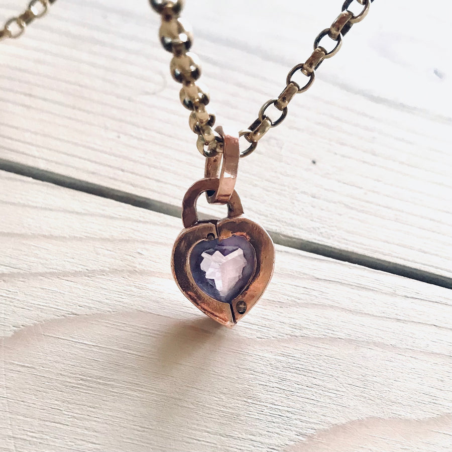 Heart Locket - Rose de France